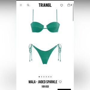 Triangl swimsuit w/ tags